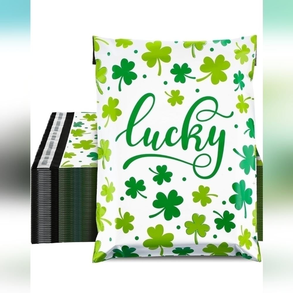 COPY - NWT (20 pack) St. Patrick's Day March Poly Mailers
